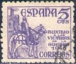 Spain 1949 Cid 5 CTS Violet Edifil 1062. 1062 u. Uploaded by susofe